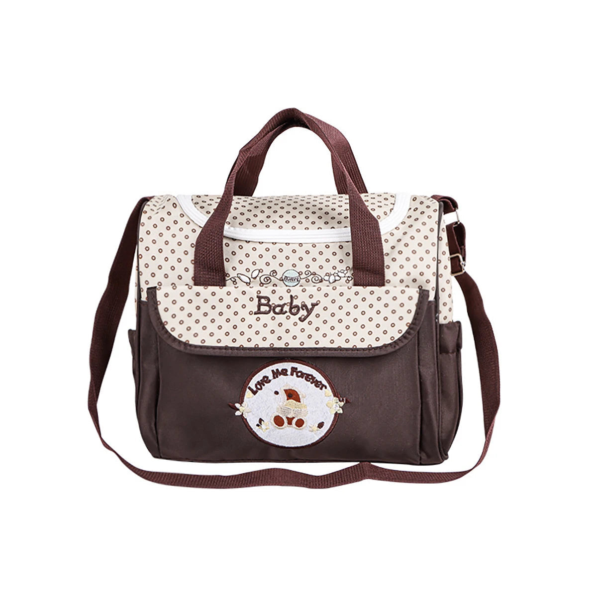 Cartoon Bear Mommy Diaper Bag – Lightweight Large Capacity Bag