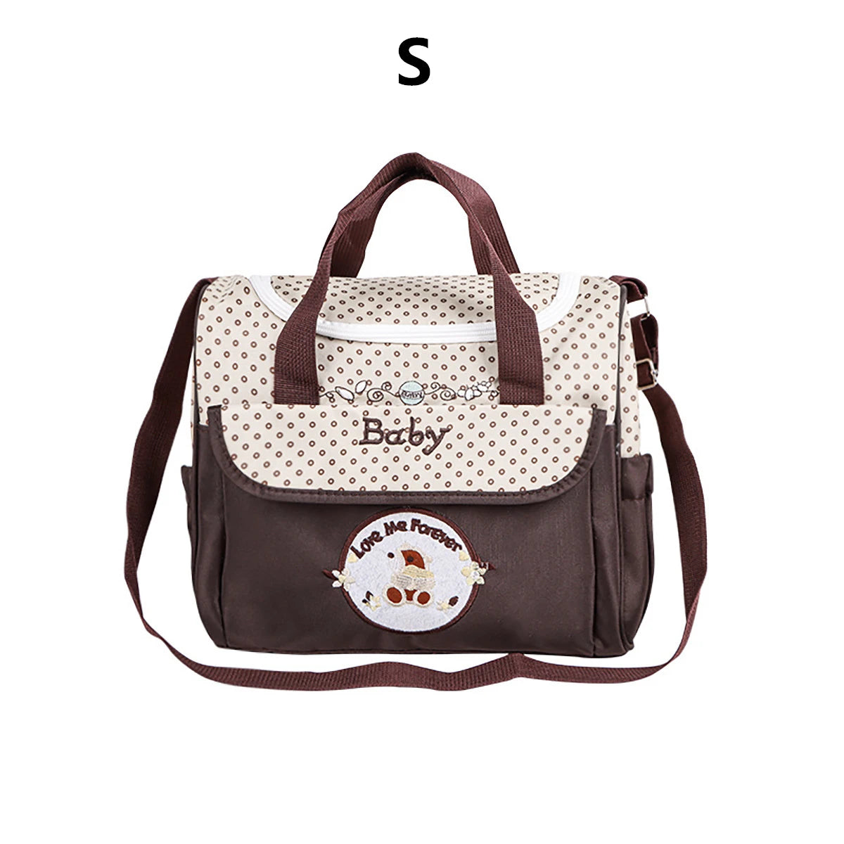 Cartoon Bear Mommy Diaper Bag – Lightweight Large Capacity Bag