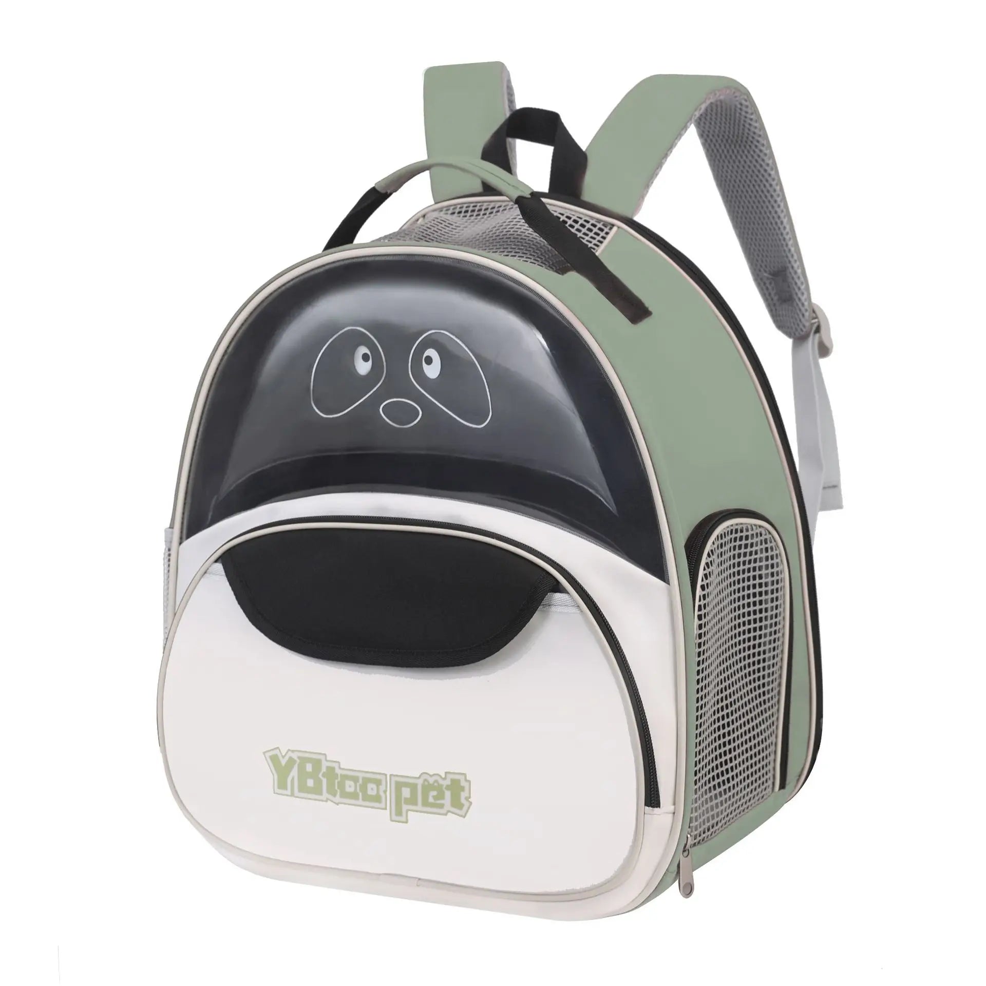 Double-Shoulder Cat Backpack – Transparent Large-Capacity Travel Bag for Cats & Dogs
