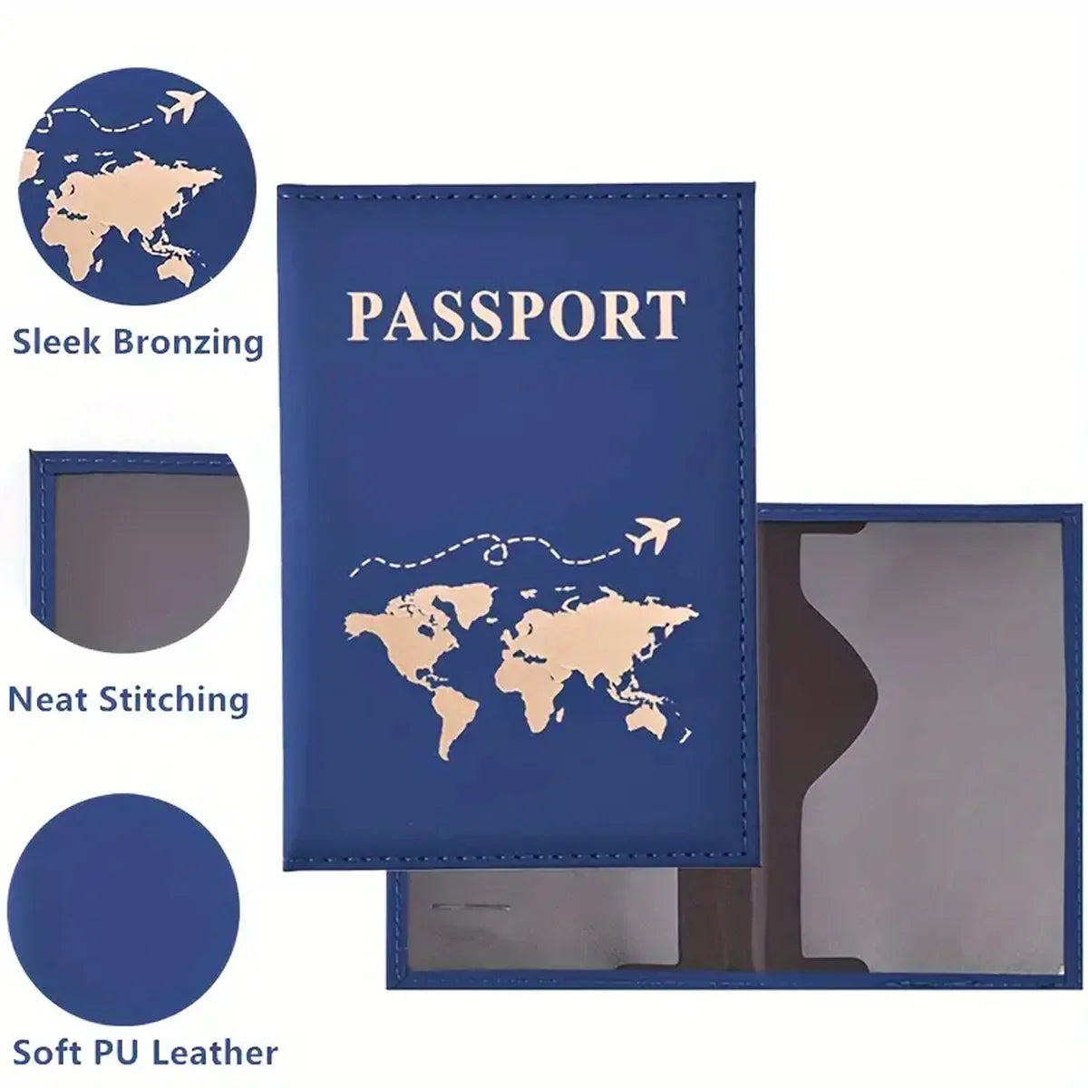 Secure Travel Wallet – Custom RFID Passport Cover