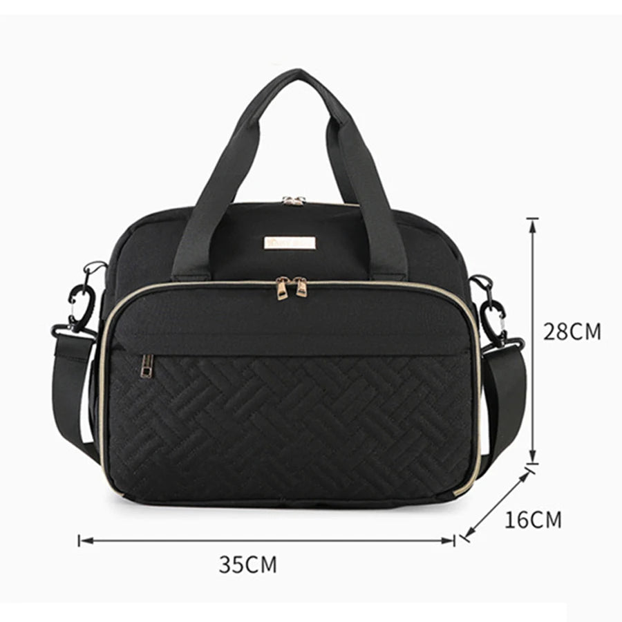 Multifunctional Maternity Stroller Bag – Large Capacity Waterproof Diaper Travel Bag