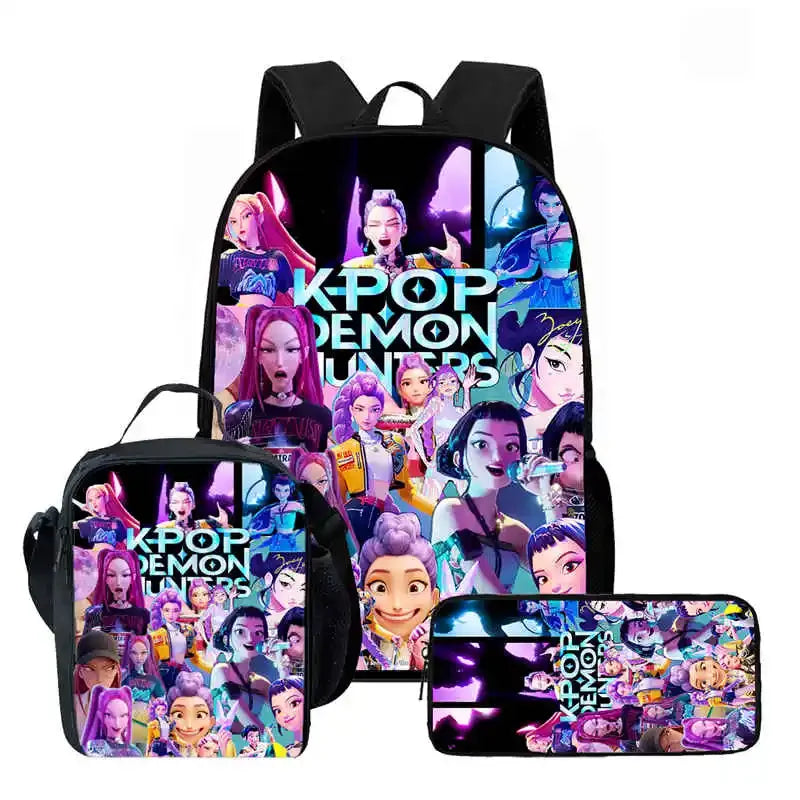 Disney KPop Demon Hunters Backpack Set