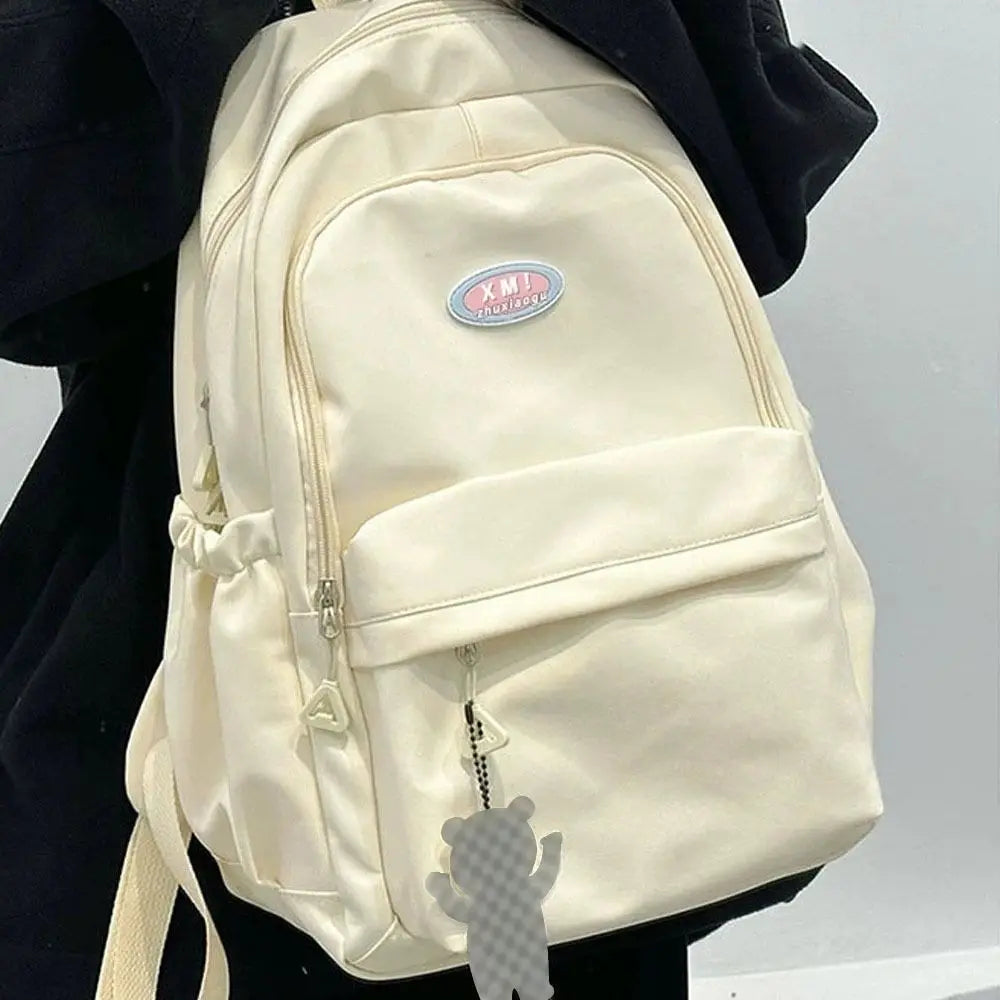 Nylon Backpack – Large Capacity Travel & School Bag