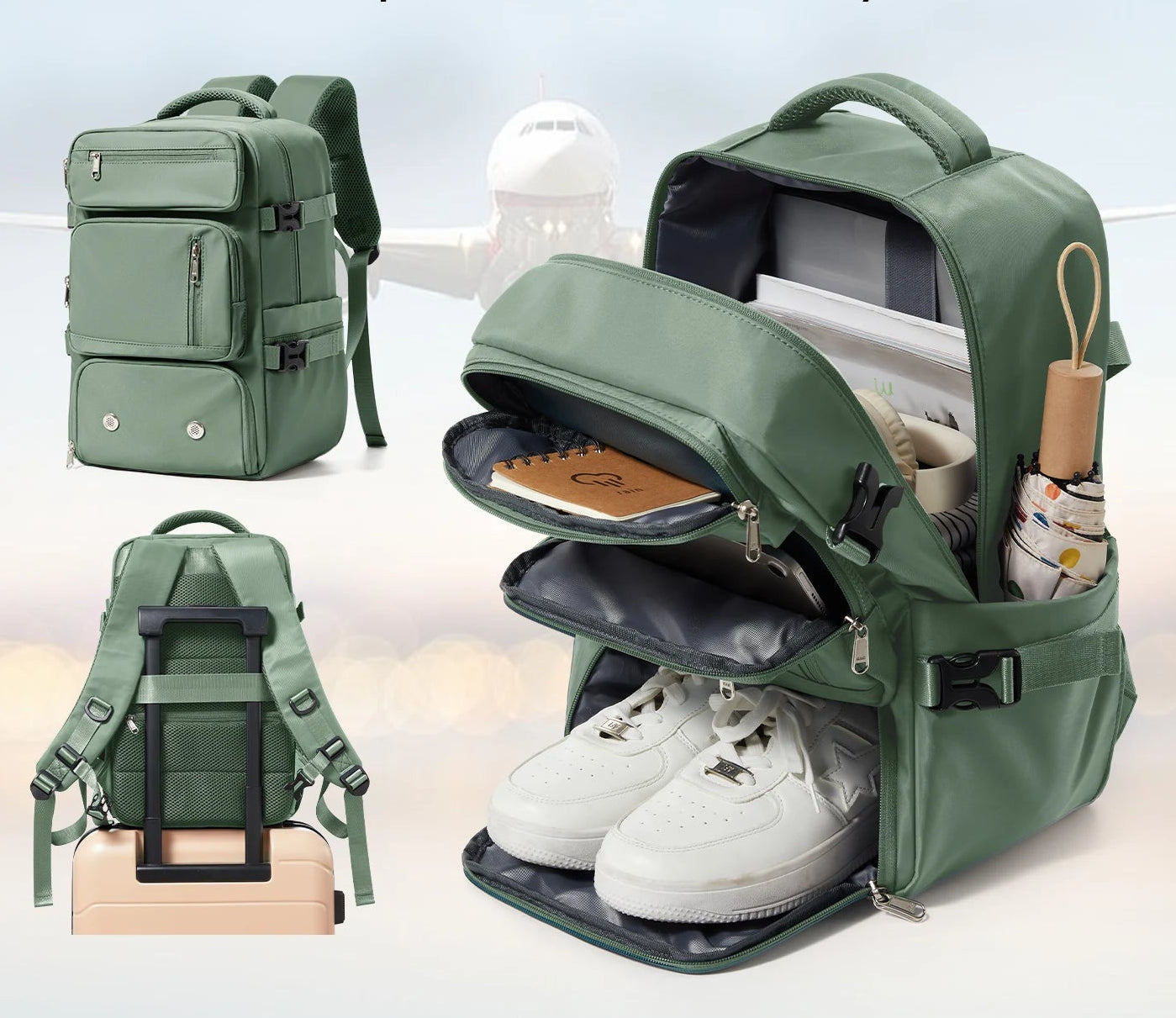 Secure Travel Cabin Backpack
