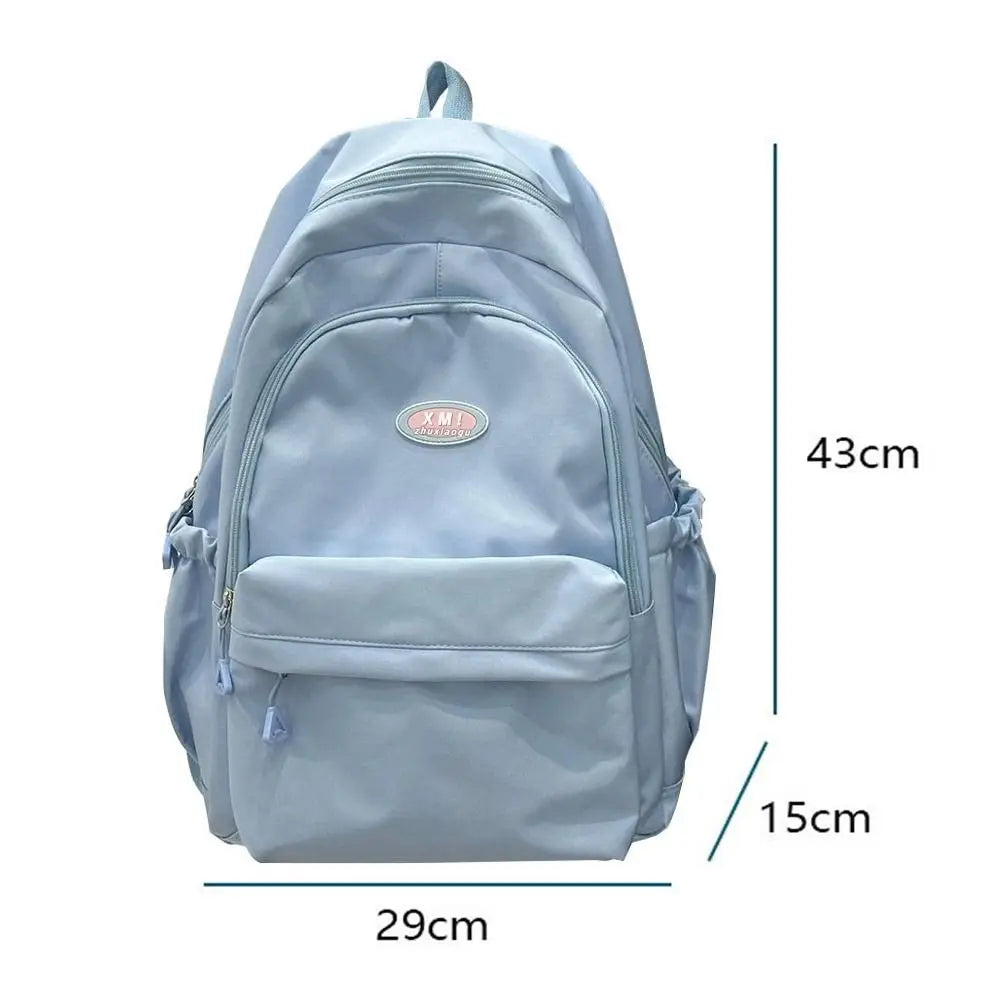 Nylon Backpack – Large Capacity Travel & School Bag