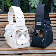 Pet Backpack with Comfortable Carry Strap-Cat & Small Dog Travel Bag