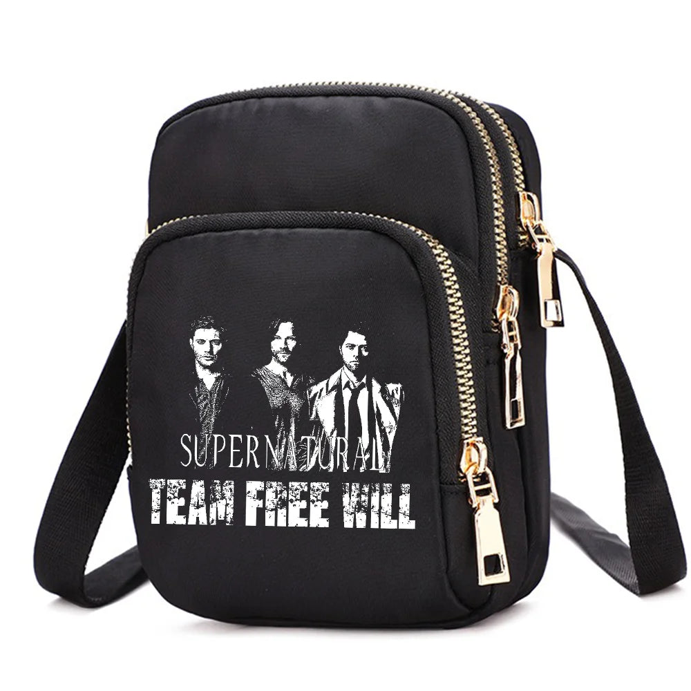 Cute Supernatural Handbag – Small Crossbody Bag