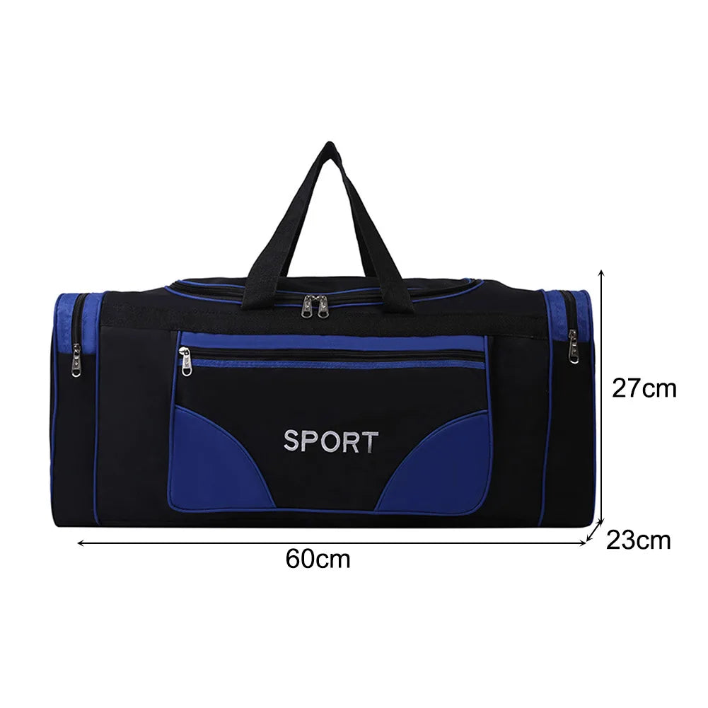 Oxford Dry & Wet Separation Gym Bag – Large Capacity Waterproof Fitness Bag