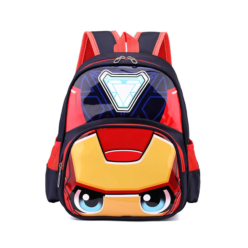 New Disney School Bag for Boys - Waterproof 3D Cartoon Backpack