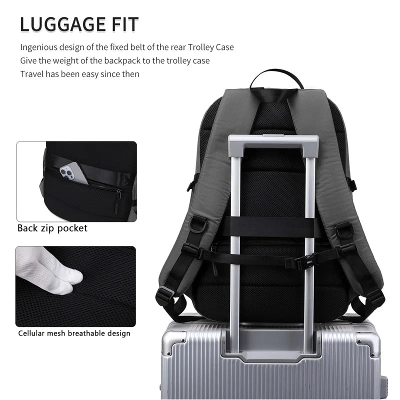 Durable 35L Outdoor Travel Backpack – Lightweight Hiking & Cabin Backpack