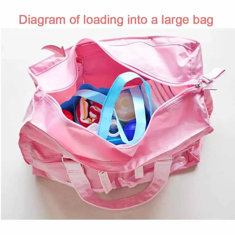 Portable Baby Care Bag – Durable and Spacious Mommy Handbag