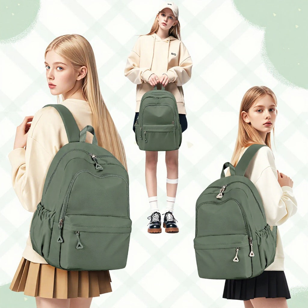 Fashionable Daily Backpack – Student Schoolbag & Laptop Travel Rucksack