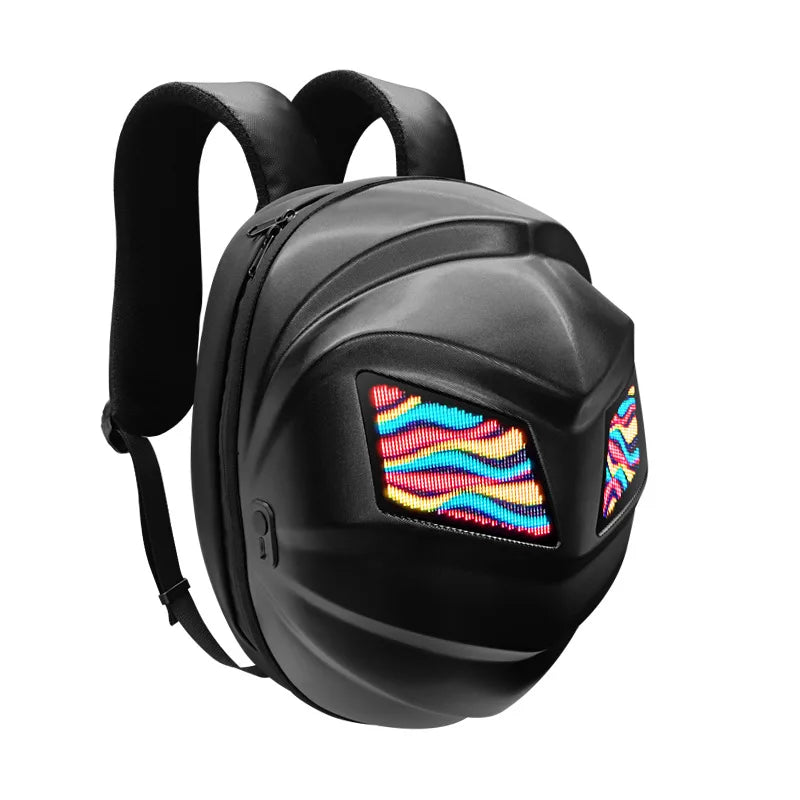 Helmet Eye LED Backpack – Waterproof Motorcycle Bag