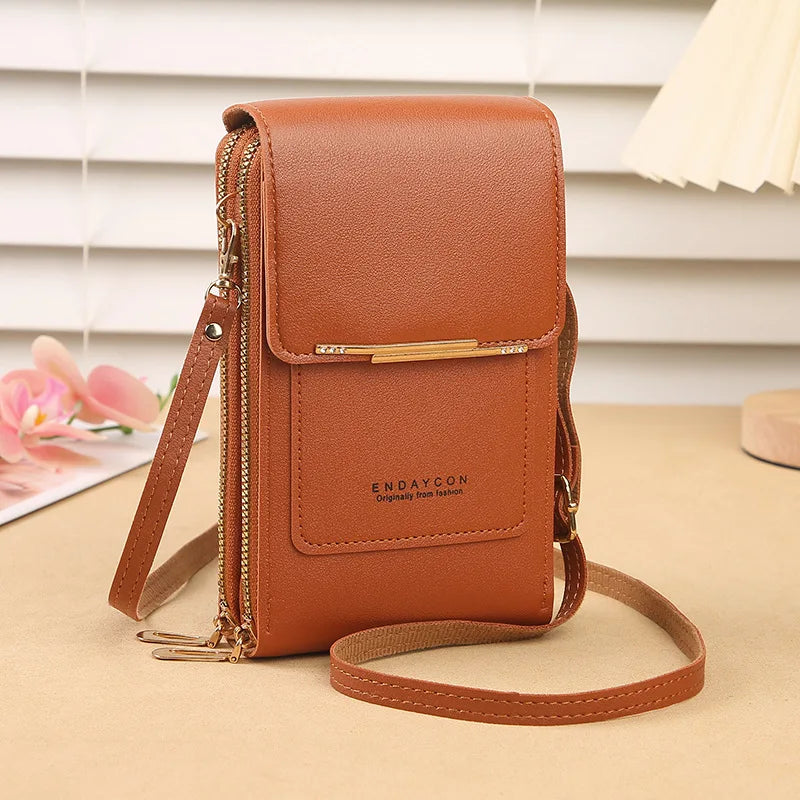 Fashion Phone Bag – Touchscreen & Card Holder Crossbody