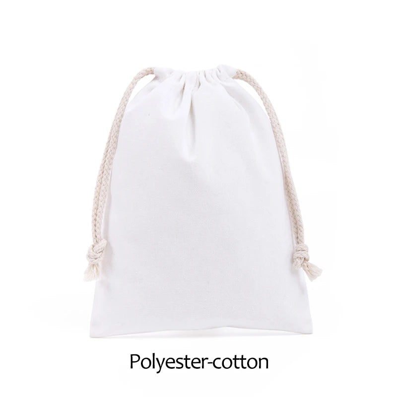 Multi-Purpose Cotton Drawstring Bag