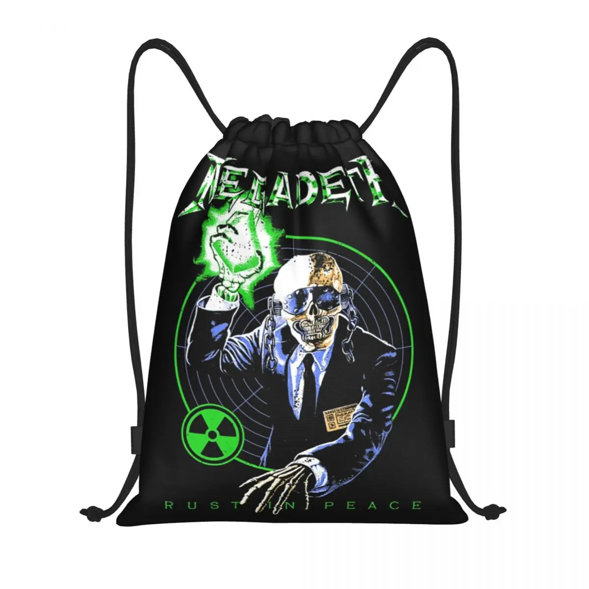 Rock Band Drawstring Bag