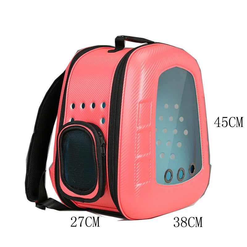 EVA Space Capsule Cat Backpack – Transparent, Breathable & Portable Pet Carrier