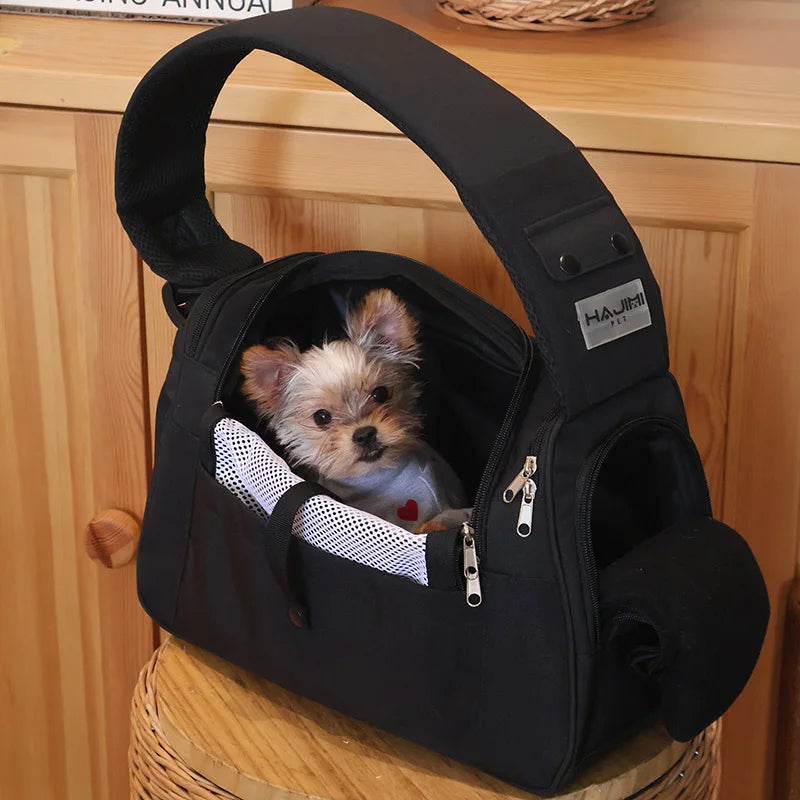 Pet Backpack with Comfortable Carry Strap-Cat & Small Dog Travel Bag
