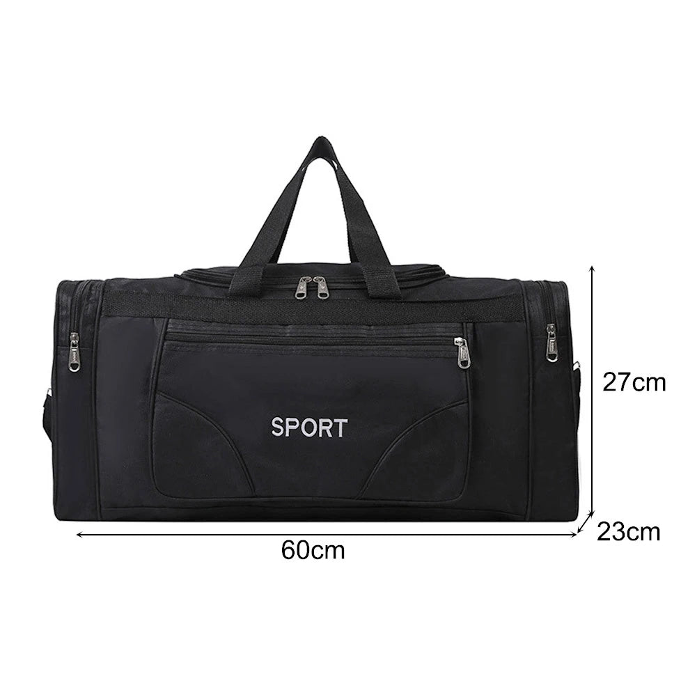 Oxford Dry & Wet Separation Gym Bag – Large Capacity Waterproof Fitness Bag