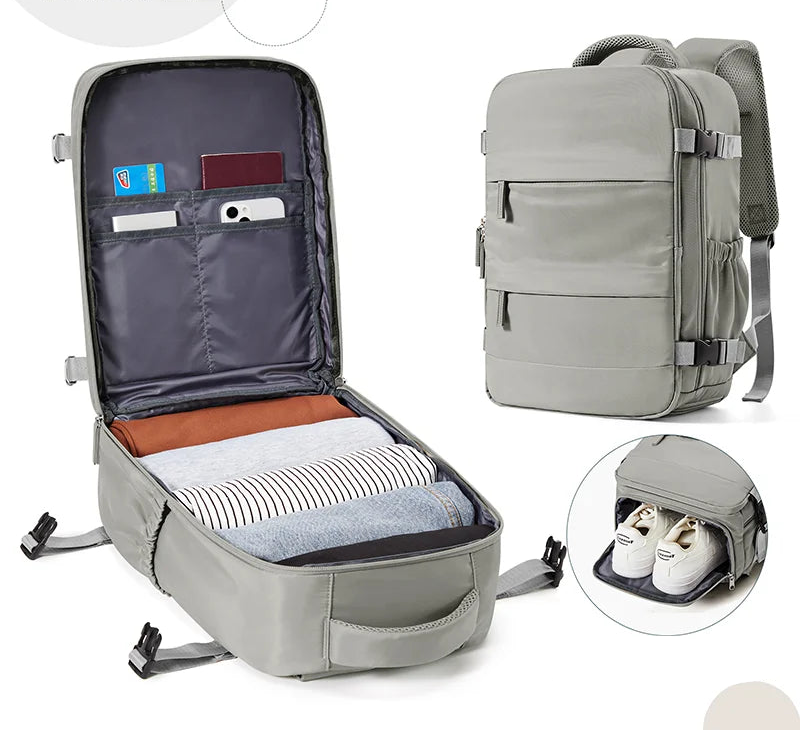 Water-resistant 40x20x25 Cabin Backpack