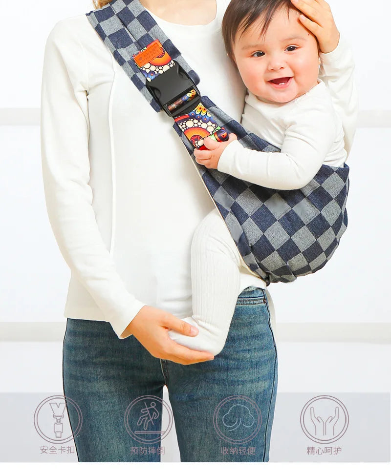 Soft Anti-Slip Baby Ring Sling-Outdoor Carrier Wrap