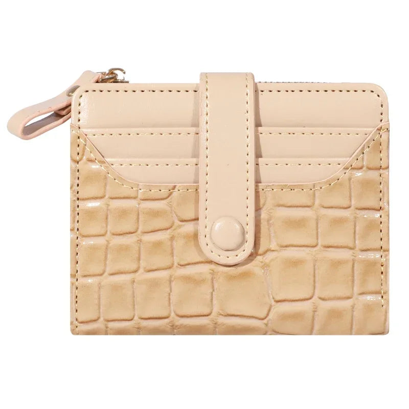 Croco Pattern PU Leather Wallet