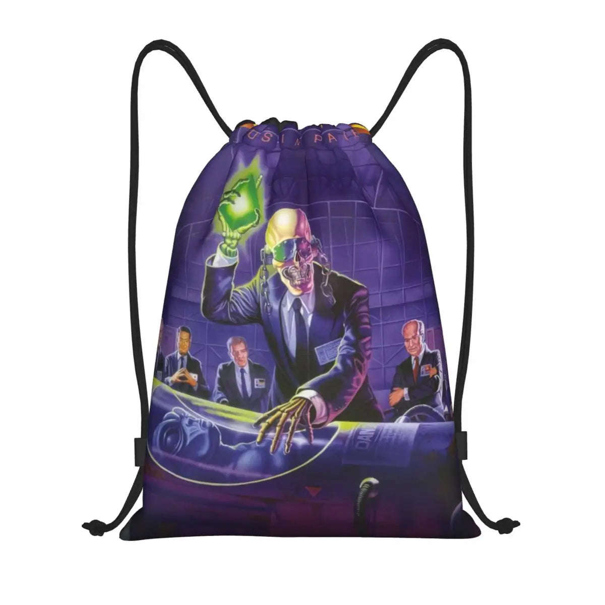 Rock Band Drawstring Bag