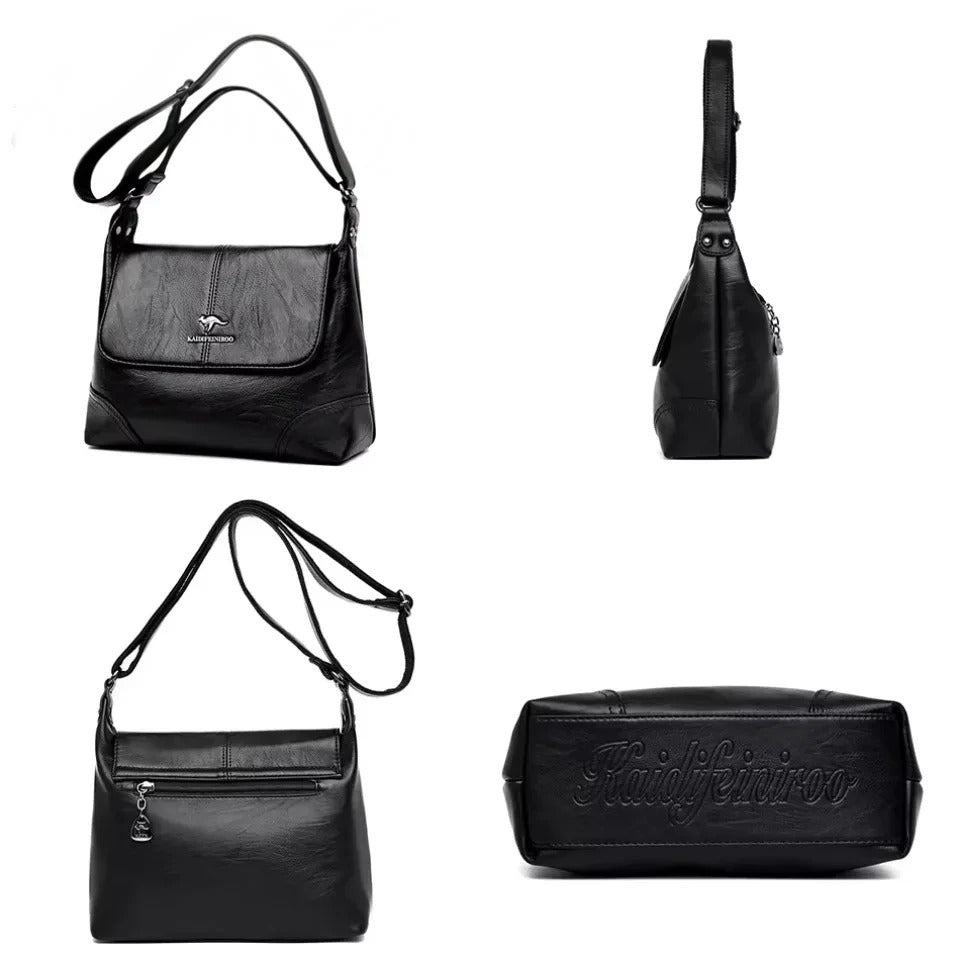 Stylish Waterproof Leather Handbag – Classic Tote