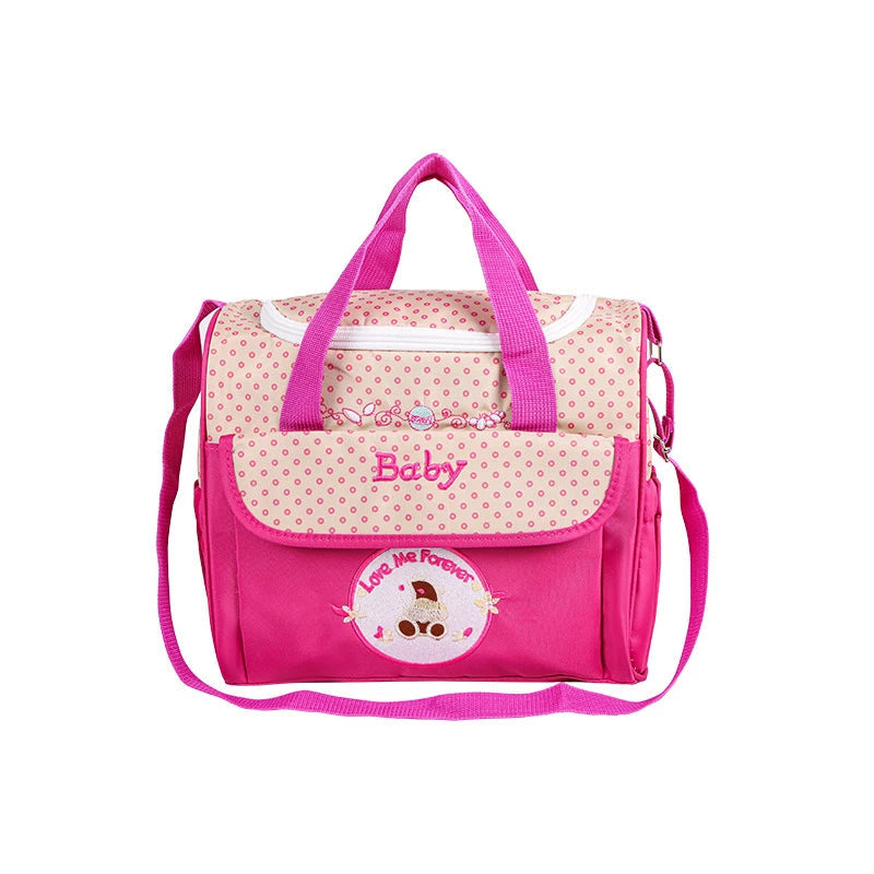 Cartoon Bear Mommy Diaper Bag – Lightweight Large Capacity Bag