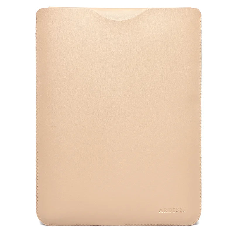 Vegan Leather Laptop Sleeve Case Set for MacBook Air/Pro M1 M2 13–16 Inch & iPad 11–12.9 Inch