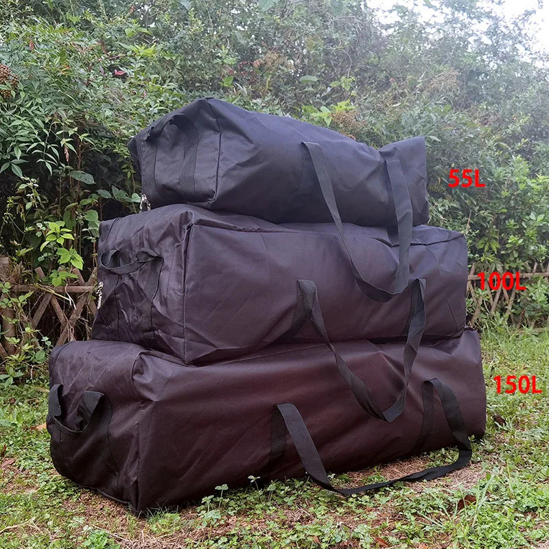 150L, 100L, 55L Large Capacity Waterproof Travel Duffel Bag – Outdoor Fitness Bag