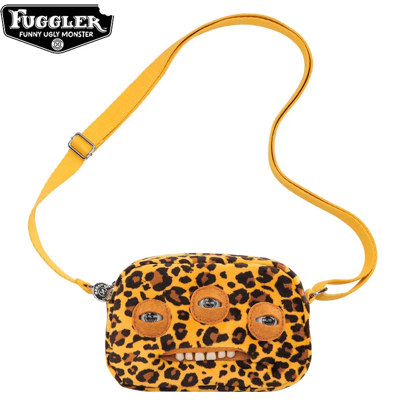 Fuggler Mr. Buttons Screech Plush Crossbody Bag – Cute Ugly Monster Toy
