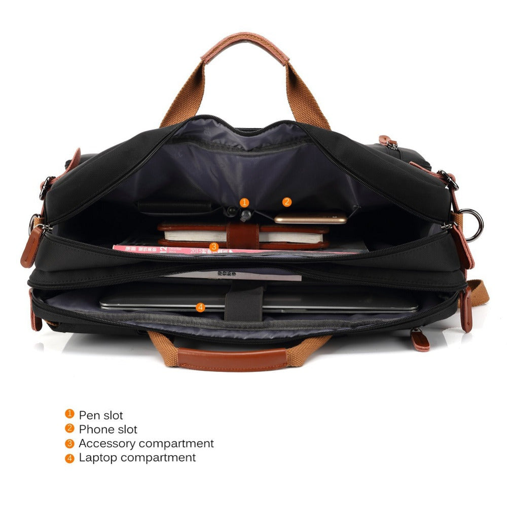 Waterproof  Business Laptop Bag with Shoulder  14–15 Inch