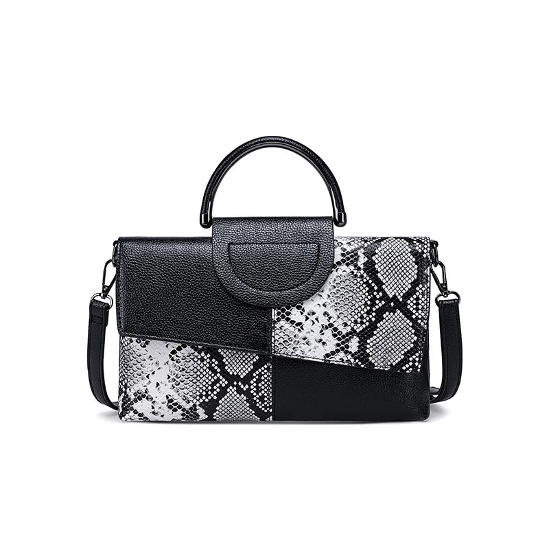 Classic Pattern Shoulder Bag
