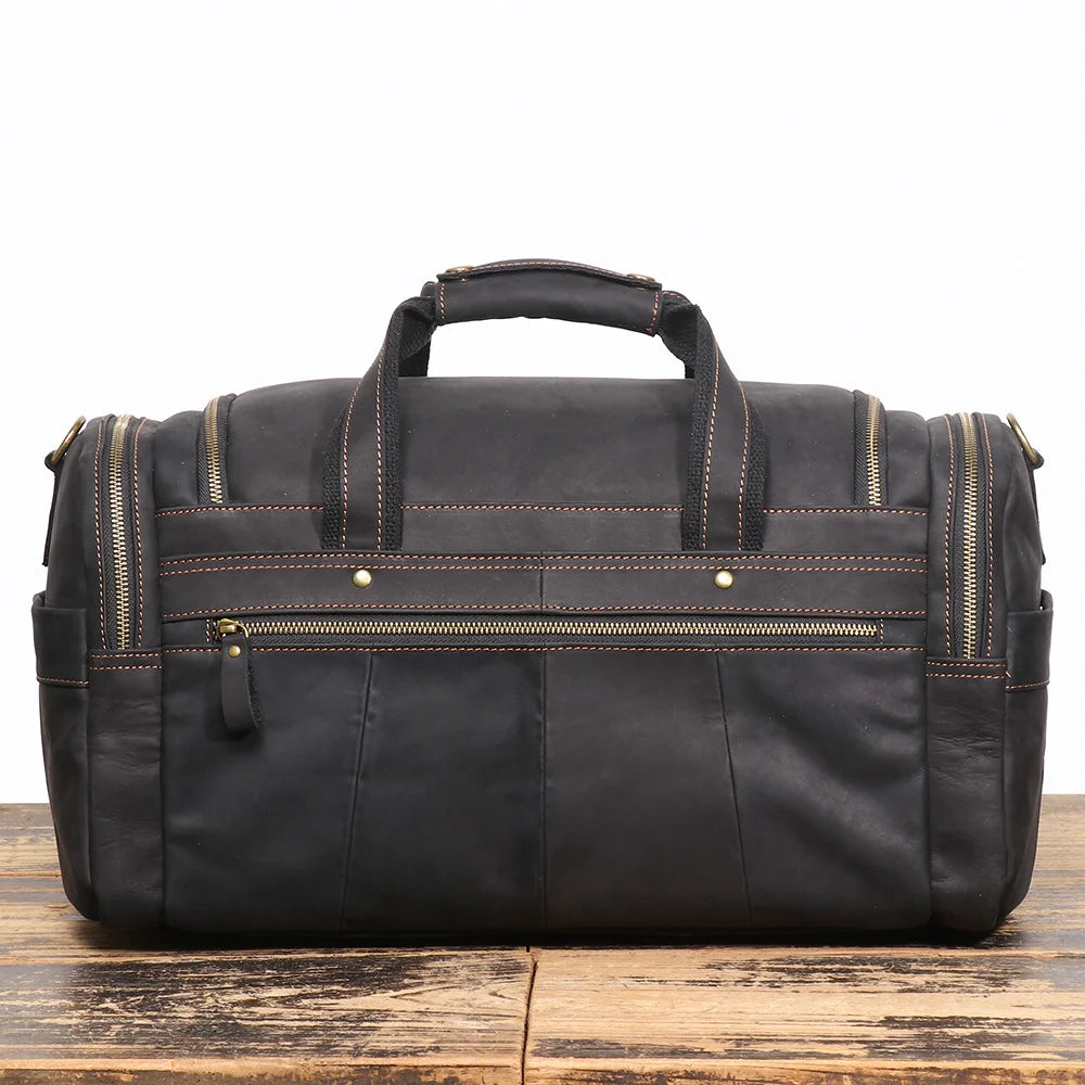 Vintage Travel Duffel Bag