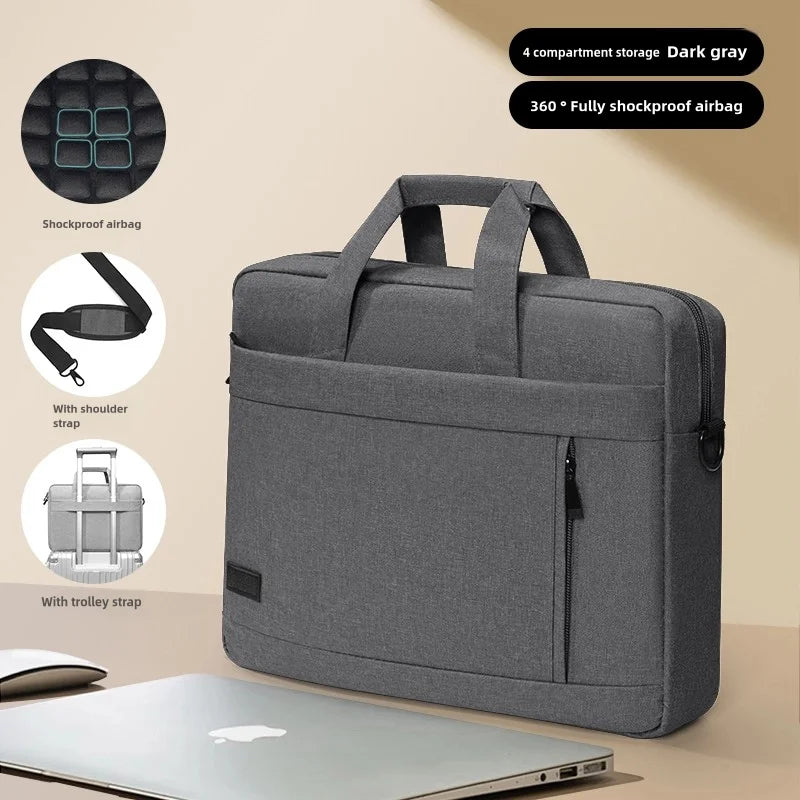 Durable Laptop Bag – 13/15/17 Inch Tote & Briefcase for MacBook, Dell