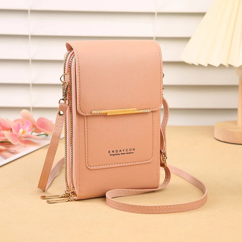 Fashion Phone Bag – Touchscreen & Card Holder Crossbody