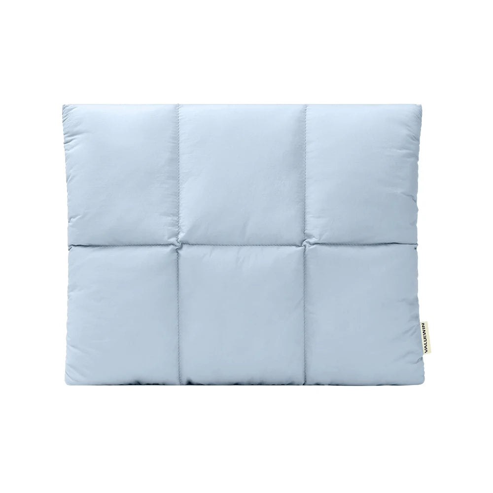 Puffy Quilted Laptop Sleeve 13–14 Inch – Padded Computer Cover Bag