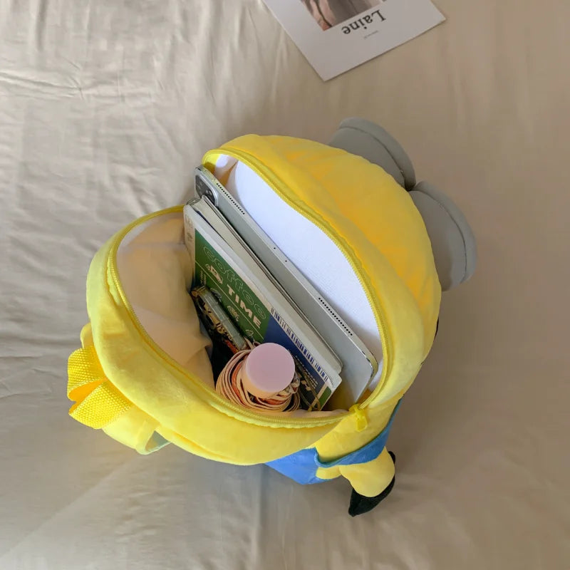 Minions Student Backpack – Durable Large-Capacity Anime Bag