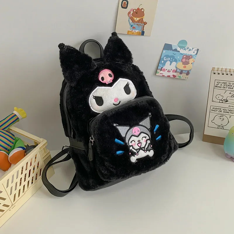 Plush Doll Backpack–Cute Cartoon Sweet Birthday Backpack