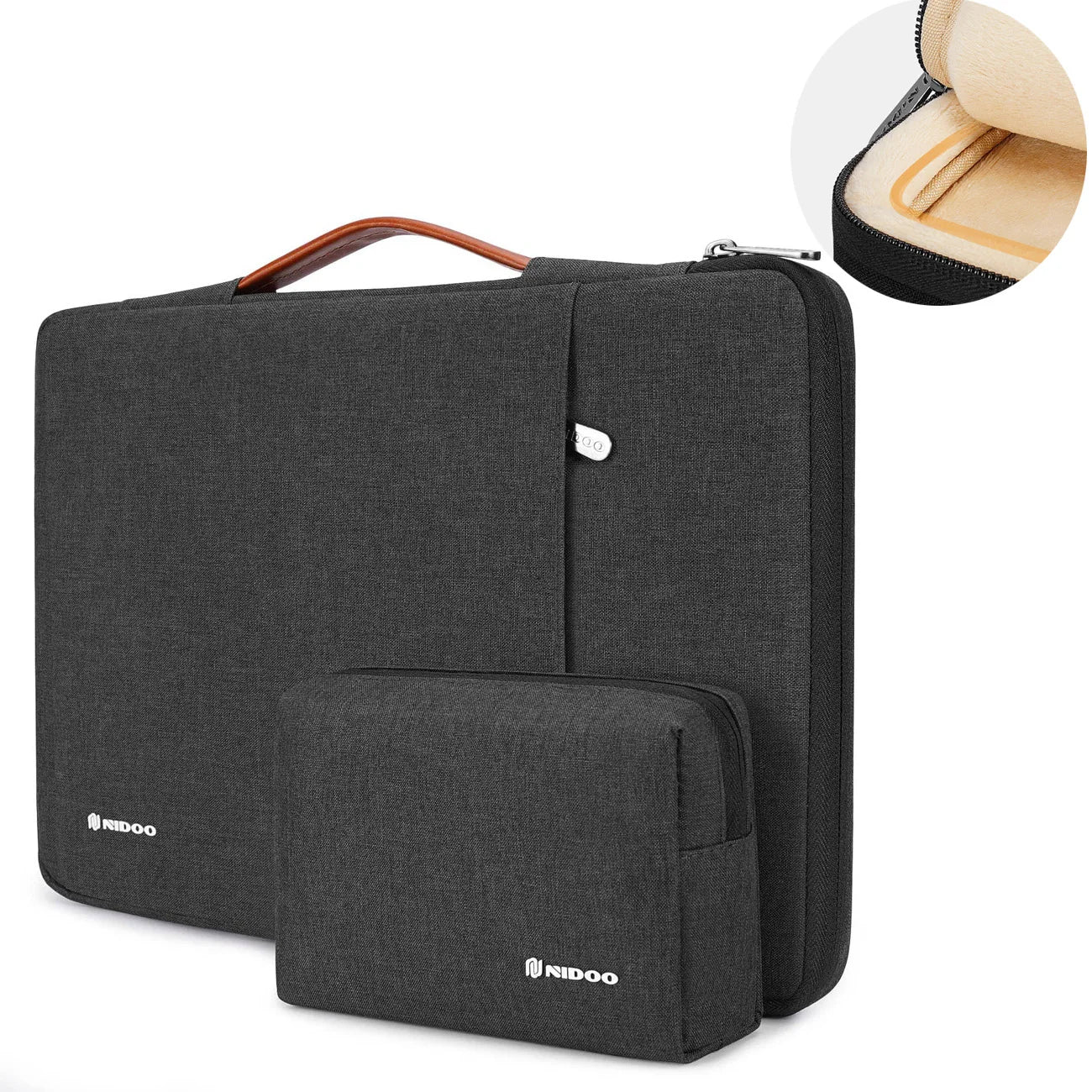 Slim Waterproof Notebook Bag for Work & Travel – 13.3–15 Inch