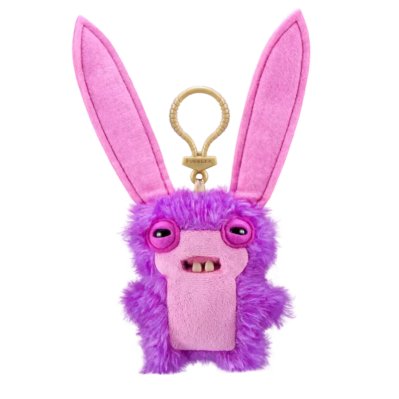 Fuggler Monster Plush Keychain – Cute Ugly Stuffed Pendant