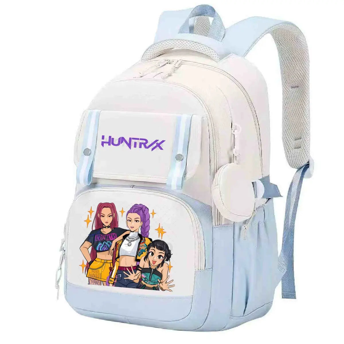 Cartoon Anime Backpack-Stylish Large Capacity Schoolbag
