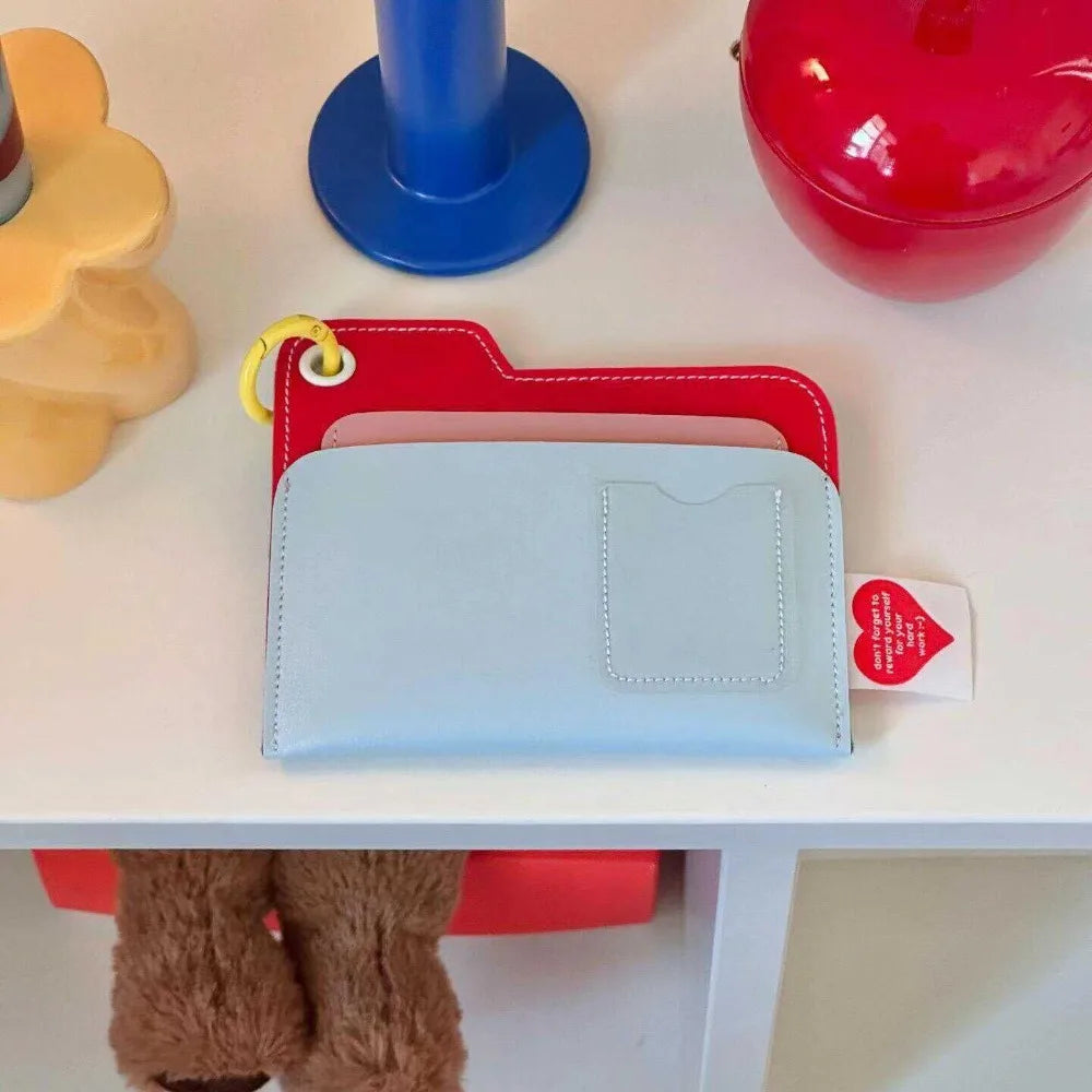 Stylish Passport Wallet – Ultra-Thin PU Leather Cover