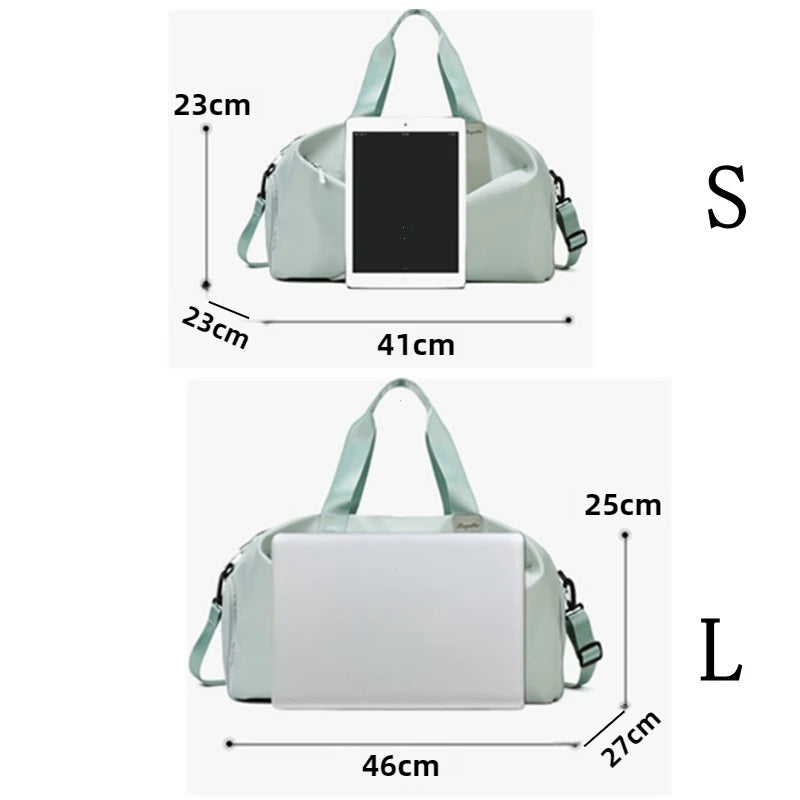 Large Capacity Gym Bag – Multifunctional Fitness, Yoga & Travel Duffle