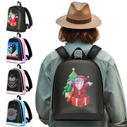 Waterproof LED Laptop Backpack – Programmable Smart Display Bag