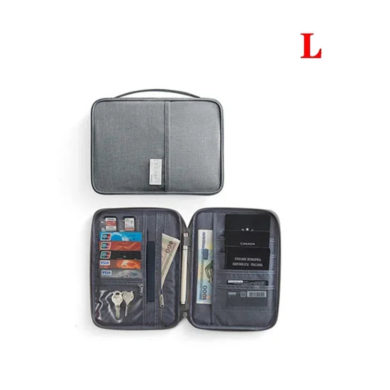 Compact Passport Holder – Waterproof Travel Accessory