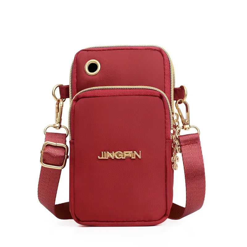 Fashion 3-Layer Crossbody Bag-Mini Wallet Crossbody