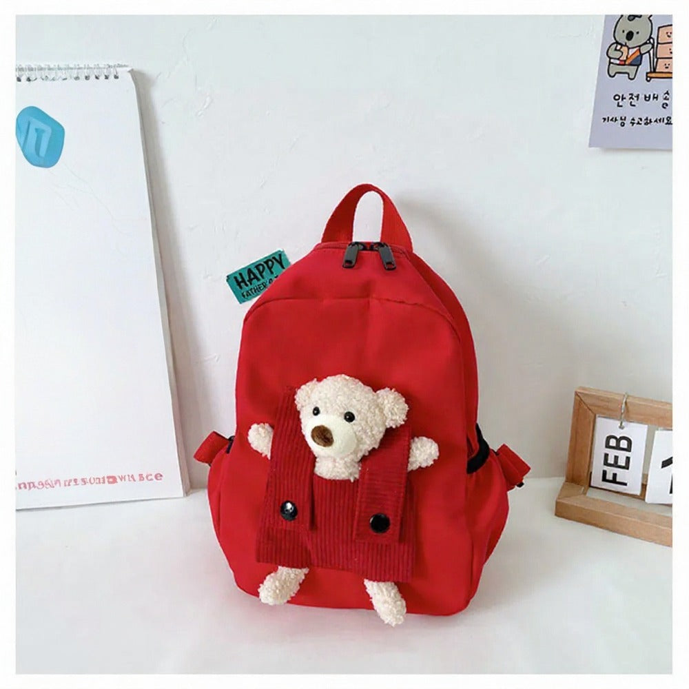 Kids Cartoon Backpack – Custom Embroidered Name Baby Bag