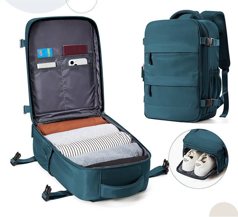 Water-resistant 40x20x25 Cabin Backpack